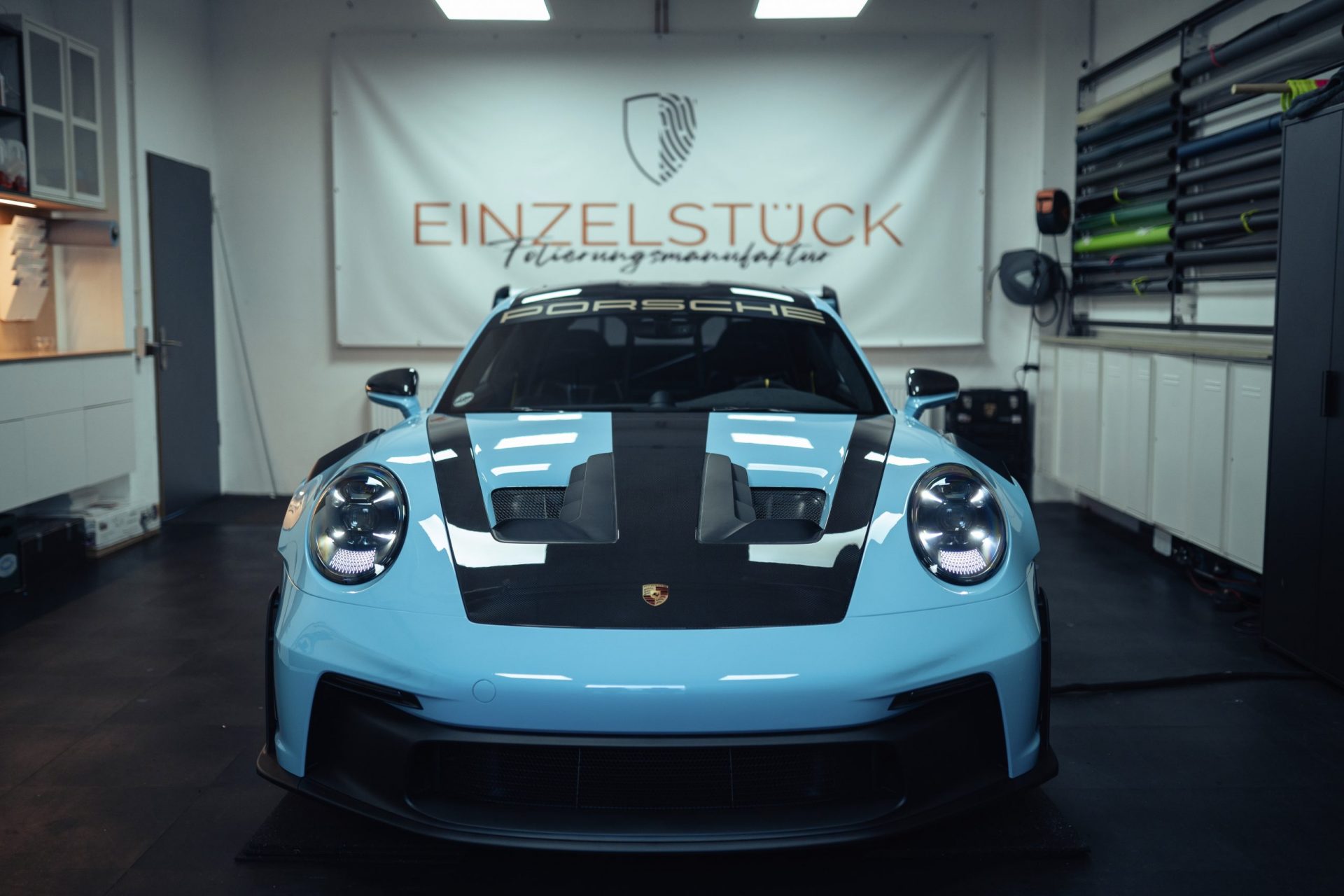 Neodyme Magnesium Felgen passend zum Custom Design Porsche