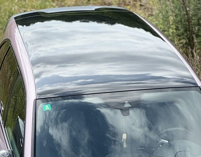 Dachfolierung Schwarz Glanz